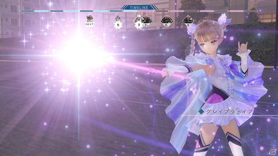 PS4/PS Vita「BLUE REFLECTION 幻に舞う少女の剣」バトルにおけるテクニックを紹介！仲間との絆を示す「交流値」の情報もの画像12