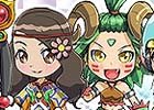 iOS/Android「ケリ姫スイーツ」新娘メンバー「はすか」「りりー」「ちえり」「あけび」が実装！