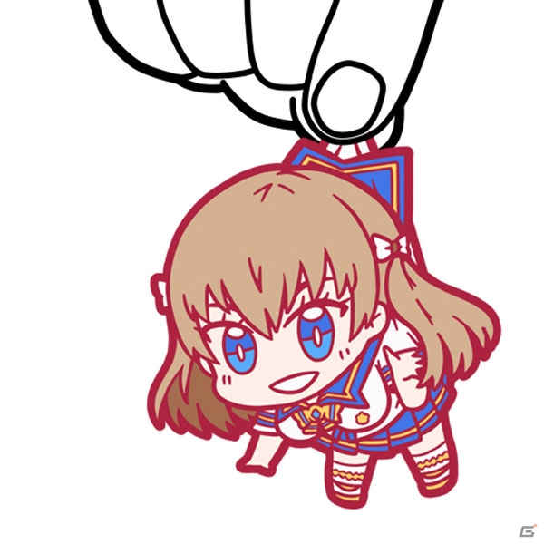 「レコラヴ」のヒロインたちのつままれキーホルダー／ストラップが登場！フタつきマグカップも発売の画像2