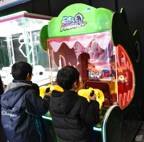 迫りくる恐竜をピンポン玉でやっつけろ！キッズ向けシューティングゲーム「ピンポン ザウルスハンター」が稼働開始の画像15