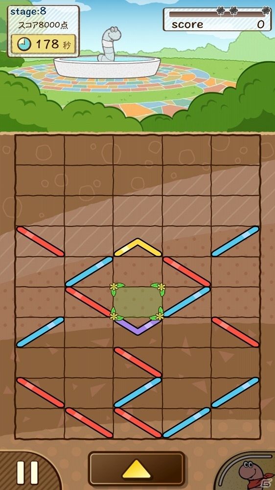 つなげて消していくパズルゲーム「ぐんぺい 花のカーニバル」がiOS/Android向けに配信開始の画像3