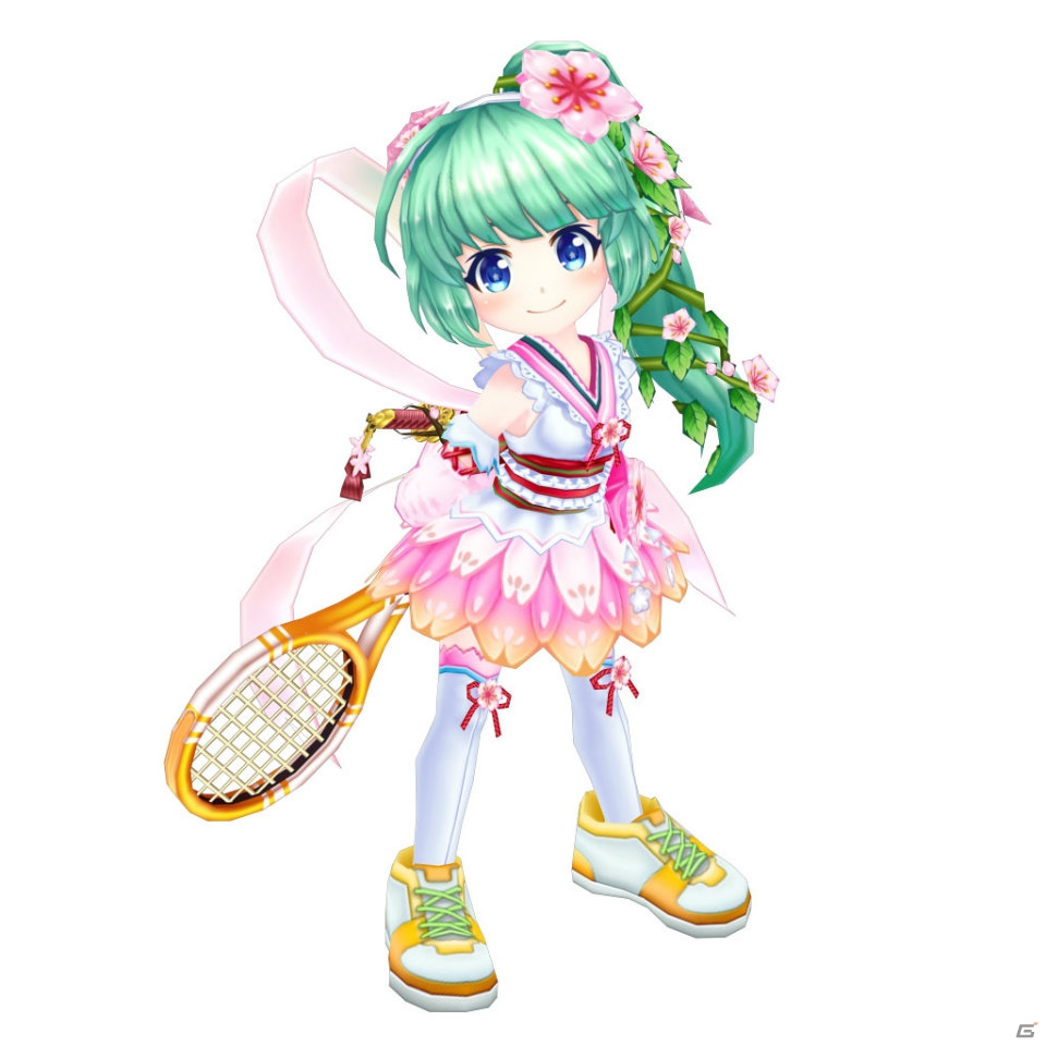 iOS/Android「白猫テニス」にリリー（CV：花守ゆみり）とサクラ（CV：西明日香）が登場！の画像10