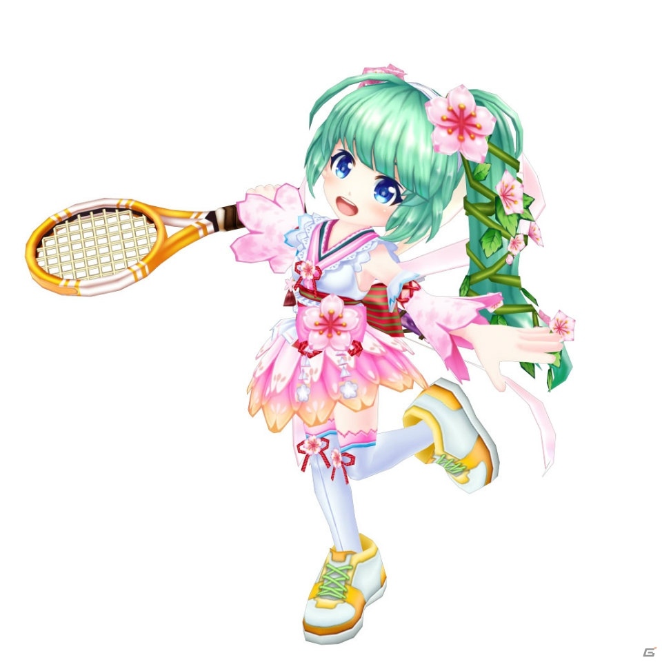 iOS/Android「白猫テニス」にリリー（CV：花守ゆみり）とサクラ（CV：西明日香）が登場！の画像11