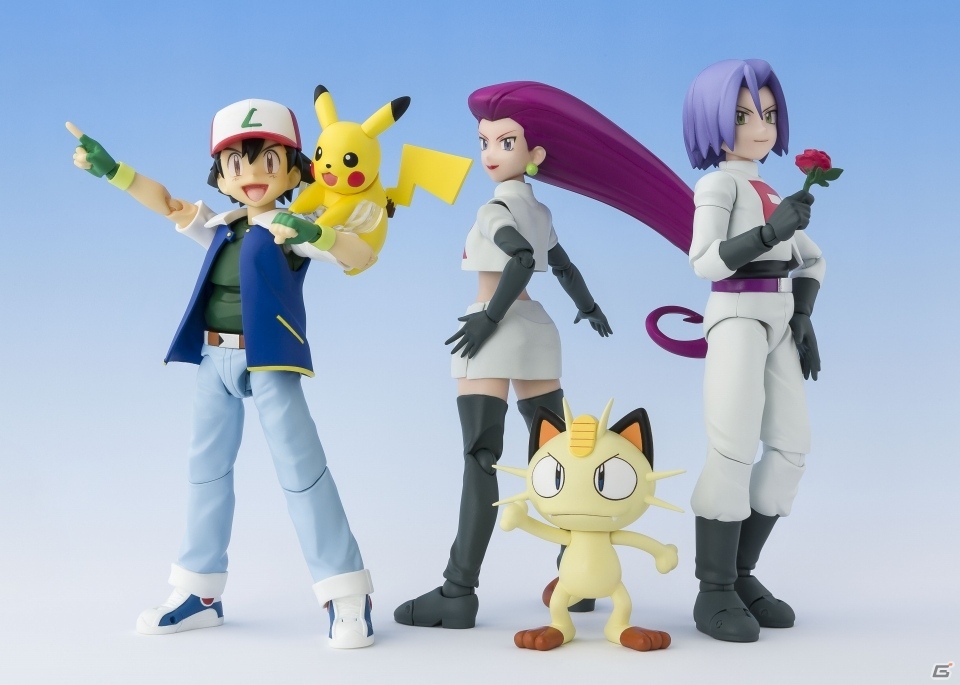 「やな感じ～！」も再現可能！S.H.Figuarts「サトシ＆ロケット団」限定スペシャルセットの予約受付が本日スタートの画像1