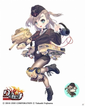 PC/Android「りっく☆じあ～す」VI号戦車ティーガーI型を手に入れよう！月刊PANZERとのコラボイベント総合戦技競技会「月刊パンツァー杯」が開催の画像5