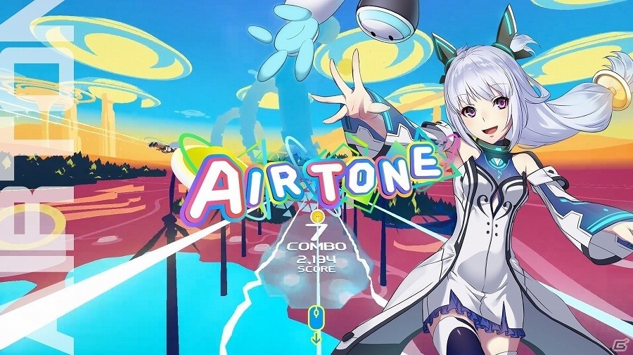 VRゲーム「Airtone」メインキャラクター「ネオン」のキービジュアルが公開―キャラクターデザインはアニメ「シドニアの騎士」や「亜人」の森山佑樹氏が担当の画像1