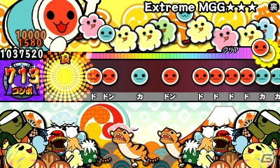 3DS「太鼓の達人ドコドン！ミステリーアドベンチャー」期間限定で「Extreme MGG★」の無料配信が開始！の画像1