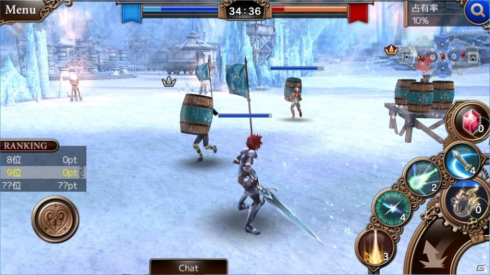 100人同時対戦の大規模戦争が楽しめるiOS/Android向けアクションRPG「アルマテジア」の事前登録キャンペーンがスタート！βテストの日程も発表の画像3