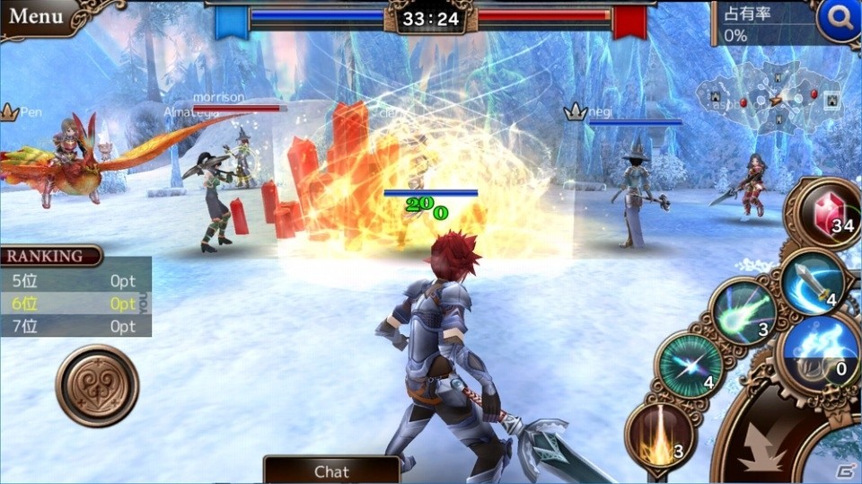 100人同時対戦の大規模戦争が楽しめるiOS/Android向けアクションRPG「アルマテジア」の事前登録キャンペーンがスタート！βテストの日程も発表の画像5