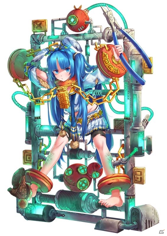 iOS/Android「ユバの徽」初のコラボ祈り人「ニパ子」が登場！アルティメットニッパーを見たユバの民は…？の画像2