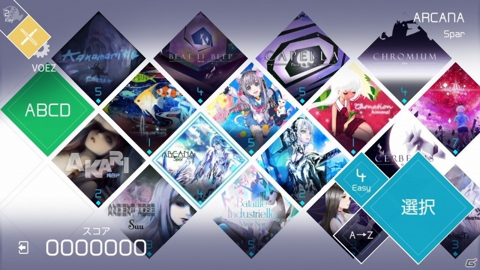 Nintendo Switch版「VOEZ」が配信開始！「Cytus」「DEEMO」を生み出したRayarkによる、カラフルな歌声を世界に届けるリズムゲームの画像3