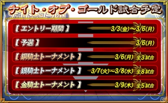 iOS/Android「オルタンシア・サーガ –蒼の騎士団-」公式ノベライズが3月18日に発売決定！第八回ナイト・オブ・ゴールドが開催の画像3