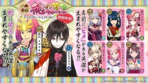 PC/iOS/Android「一血卍傑-ONLINE-」神代八傑・モモタロウなどが生まれやすくなる「桃の節句キャンペーン」が開催！の画像1