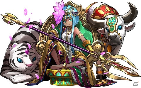 3DS「パズドラクロス 神の章／龍の章」新たな降臨モンスター“転生パールヴァティー”“伐爪の緑龍契士・シルヴィ”が登場するクエストが配信開始の画像1