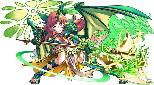 3DS「パズドラクロス 神の章／龍の章」新たな降臨モンスター“転生パールヴァティー”“伐爪の緑龍契士・シルヴィ”が登場するクエストが配信開始の画像2