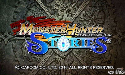 3DS「モンスターハンター ストーリーズ」更新データVer.1.1.0が配信！DLサブクエスト「【上位】鋼龍は嵐と共に」も登場の画像1