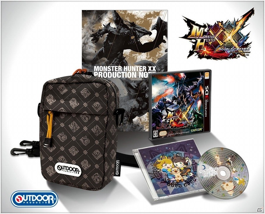 3DS「モンスターハンターダブルクロス」イーカプコンにて“ダブルクロスジャージ”などのグッズが予約受付中！の画像1