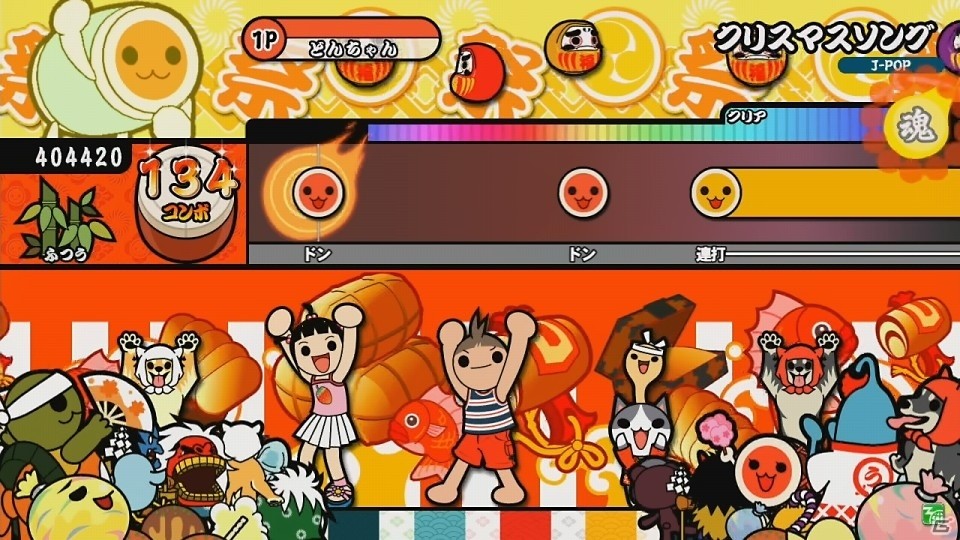 AC「太鼓の達人 イエローVer.」が3月15日より稼働開始！「前前前世」「シオカラ節」「花丸◎日和！」など16曲が追加にの画像5