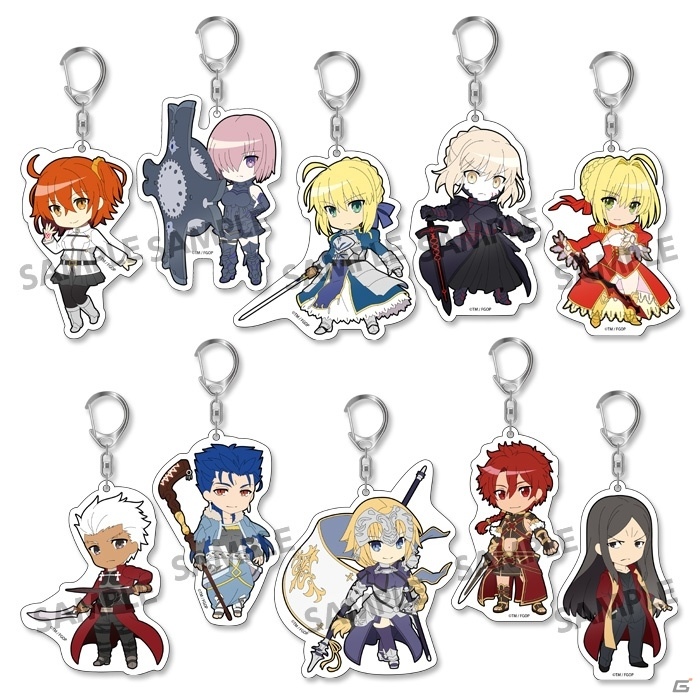 「ぴくりる！Fate/Grand Order トレーディングアクリルキーホルダー vol.2」の予約受付がスタートの画像4