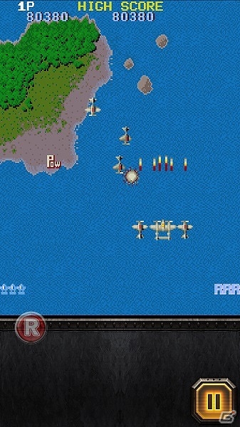 縦スクロールシューティングゲームの名作「1942」がiOS/Android向けに配信開始の画像5