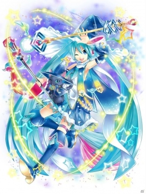 「クイズRPG 魔法使いと黒猫のウィズ」初音ミクコラボ第2弾が開催！新規描き下ろしカードやsasakure.UK氏による新楽曲「quiz」が登場の画像3