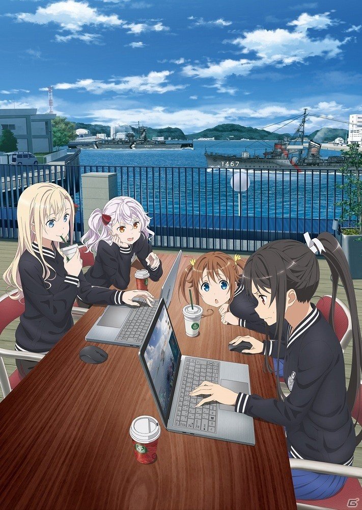 PC「World of Warships」とアニメ「ハイスクール・フリート」のコラボ展示会が世界三大記念艦「三笠」艦内で開催！の画像1