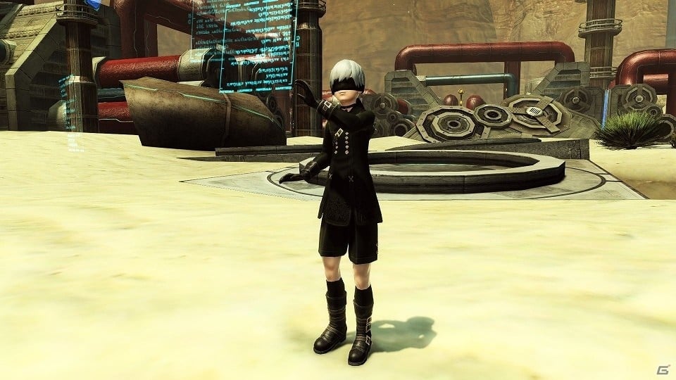 「ファンタシースターオンライン2」と「NieR:Automata」のコラボによるACスクラッチ「オートマタレプリカ」が登場！の画像19