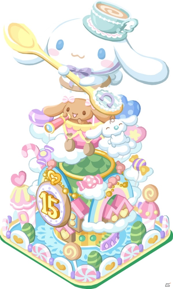 iOS/Android「ハローキティ社長～すごろくで日本一周！～」シナモロール15周年記念イベント「シナモンと大きな虹」が開催！の画像5