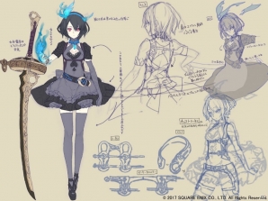 iOS/Android「SINoALICE」事前登録者数が7万人を突破！ジノ氏が制作したキャラクターデザイン画を公開の画像1