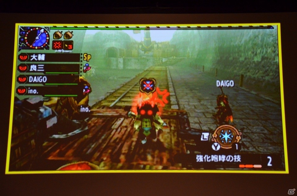 DAIGOさんと次長課長・井上さんも登壇！3DS「モンスターハンターダブルクロス」ゼルダや牙狼とのコラボも明かされた完成発表会をレポートの画像17