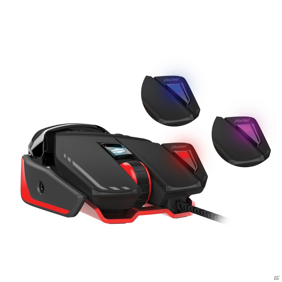 インテリジェントライティングコントロールやオンボードメモリを装備した「RAT 8 オプティカル ゲーミングマウス」など4機種がマッドキャッツより登場の画像4