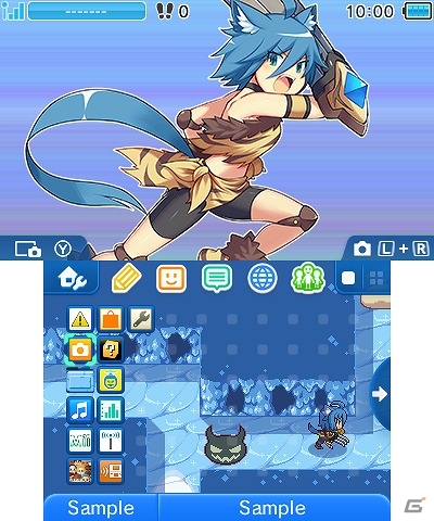 アルとパペルネがデザインされた「ブレイブダンジョン」のテーマが配信！4週連続で異なるキャラクターが登場の画像2
