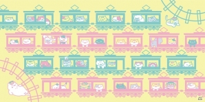 “ねこ電車”をテーマにしたアイテムがラインナップされた「一番くじ ねこあつめ～ねこ電車とぶらりたび～」が4月15日より販売開始の画像9