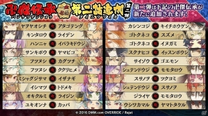 PC/iOS/Android「一血卍傑-ONLINE-」三体の英傑が仲間になる新祭事「樹海の秘薬」が開催！八尋殿コンテストの結果発表もの画像6
