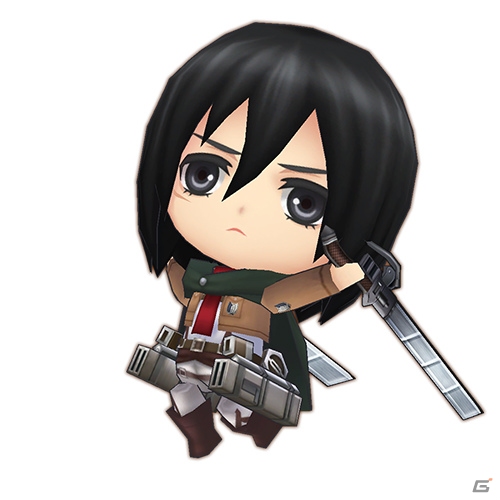 「チェインクロニクル3」×「進撃の巨人」コラボ登場キャラクターを公開！SSRミカサが手に入るキャンペーンやエレン役・梶裕貴さん出演のPVもチェックの画像2