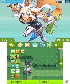 「ブレイブダンジョン」3DS向けのオリジナルデザイン「テーマ」第二弾が配信―今回はルディとストイが登場！の画像1