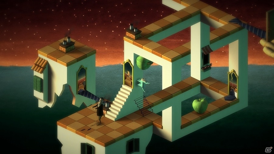 シュルレアリスムのスパイスが効いた芸術的な3Dパズルゲーム―Wii U「Back to Bed」が3月29日より配信の画像1