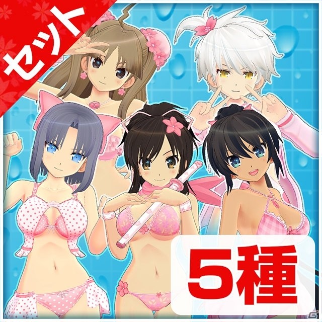 PS4「閃乱カグラ PEACH BEACH SPLASH」DLC第2弾が配信開始！くねくねフィニッシュで使える危険な新色も登場の画像7
