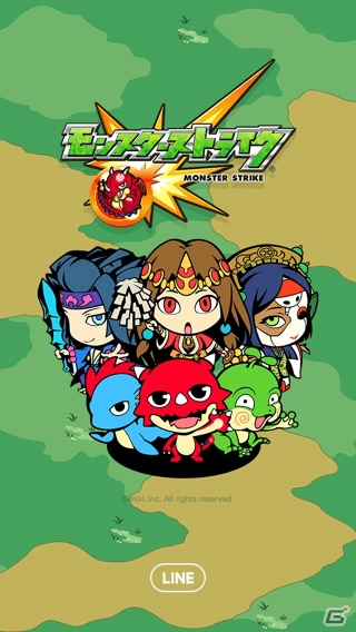 「モンスターストライク」初の「LINE着せかえ」が本日配信開始！の画像2