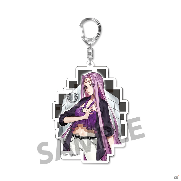 「Fate/EXTELLA」アクリルキーホルダー、クリアファイル、スクエア缶バッジの予約受付が開始！の画像11