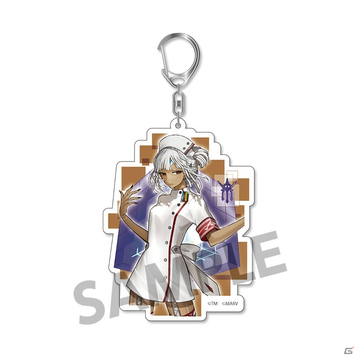「Fate/EXTELLA」アクリルキーホルダー、クリアファイル、スクエア缶バッジの予約受付が開始！の画像12