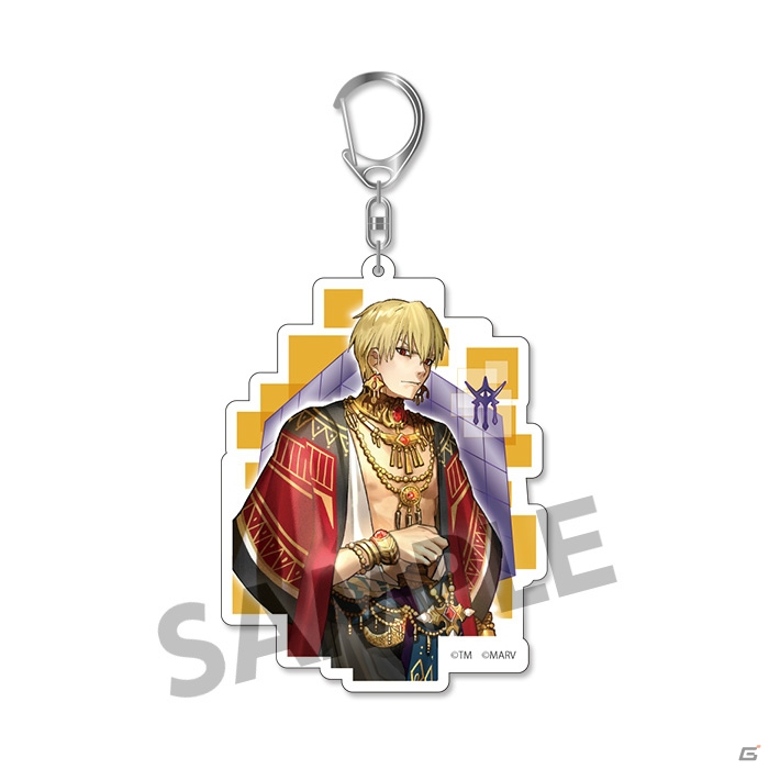 「Fate/EXTELLA」アクリルキーホルダー、クリアファイル、スクエア缶バッジの予約受付が開始！の画像13