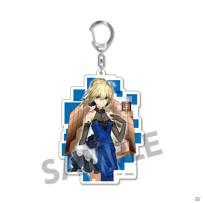 「Fate/EXTELLA」アクリルキーホルダー、クリアファイル、スクエア缶バッジの予約受付が開始！の画像16