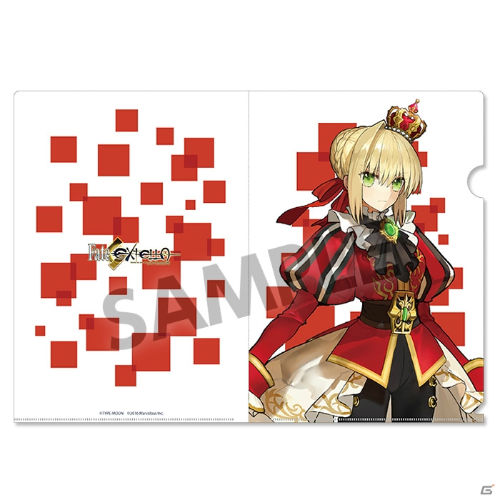 「Fate/EXTELLA」アクリルキーホルダー、クリアファイル、スクエア缶バッジの予約受付が開始！の画像19