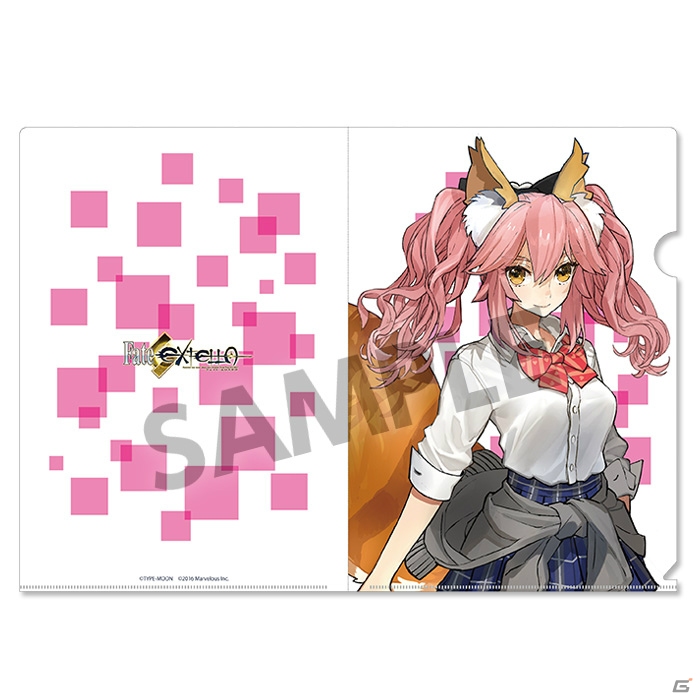 「Fate/EXTELLA」アクリルキーホルダー、クリアファイル、スクエア缶バッジの予約受付が開始！の画像24