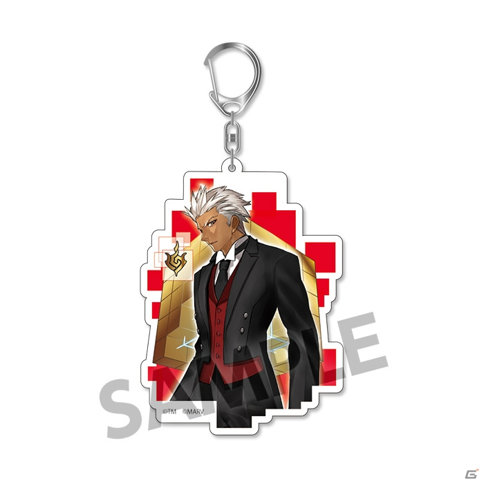 「Fate/EXTELLA」アクリルキーホルダー、クリアファイル、スクエア缶バッジの予約受付が開始！の画像3