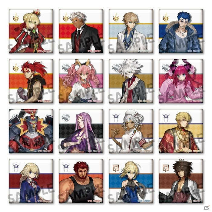 「Fate/EXTELLA」アクリルキーホルダー、クリアファイル、スクエア缶バッジの予約受付が開始！の画像35