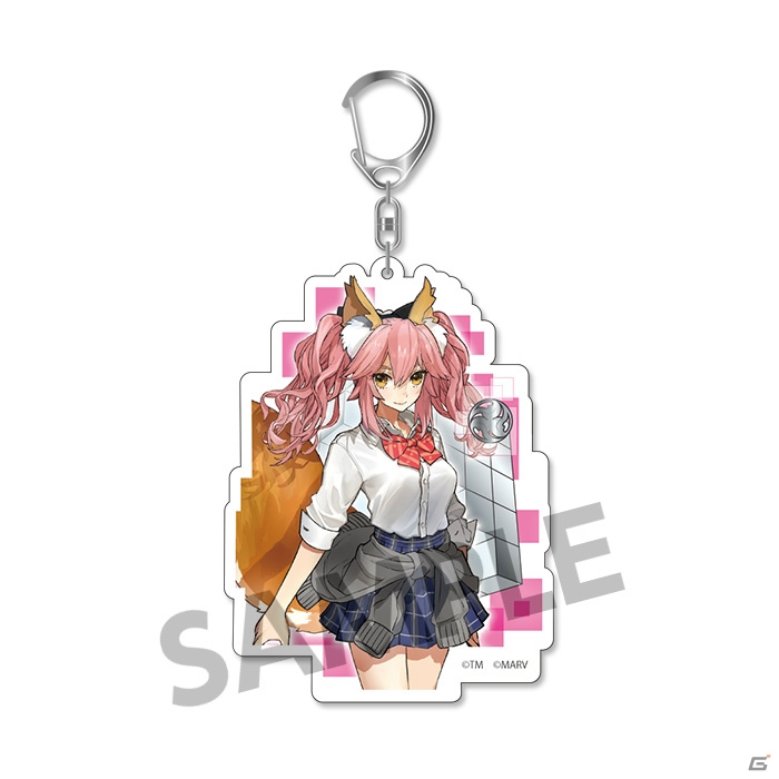 「Fate/EXTELLA」アクリルキーホルダー、クリアファイル、スクエア缶バッジの予約受付が開始！の画像7
