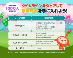 iOS/Android「LINE アキンド星のリトル・ペソ」事前登録者数100万人突破！オリジナル壁紙が入手できるイベントが開催決定の画像4