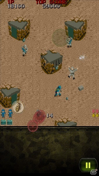 怒涛の銃撃戦をいつでもどこでも楽しもうiOS/Android「戦場の狼」が配信開始の画像3